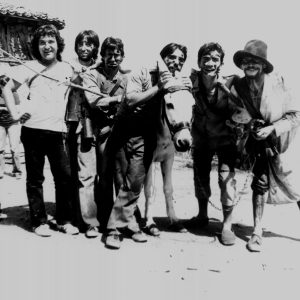 1979. Machos: Alberto, Luis, el Músicas, Mariano, Julián, Paco (amigo Julián) y Cirilo.
