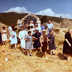 1985 aprox. Procesión.